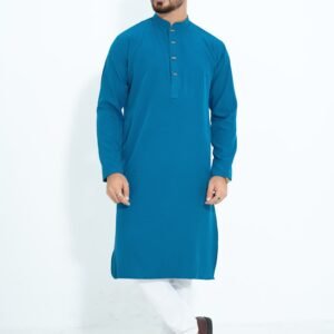 ভাঙচুর পেট্রোল ব্লু কালার পাঞ্জাবি