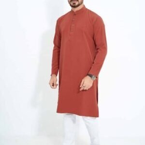 ভাঙচুর টাইগার অরেঞ্জ কালার পাঞ্জাবি